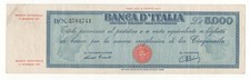 5000 lire titolo - titolo, provvisorio