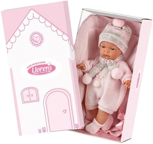 Bambola reborn llorens newborn - bambola,