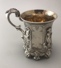 Tazza battesimo vittoriana