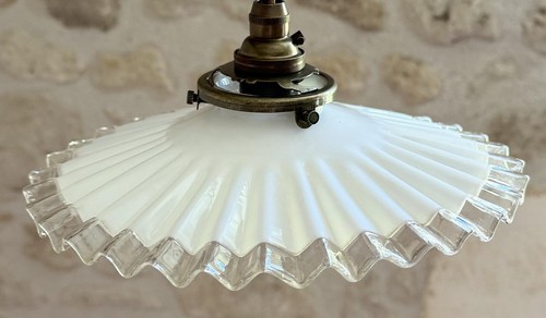 Small antique french pleated - small,