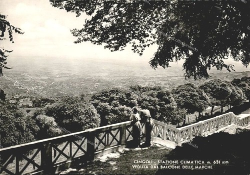 Ea480 cartolina cingoli vista - cingoli,