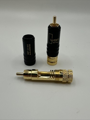 Connettori spina rca - rca, maschio