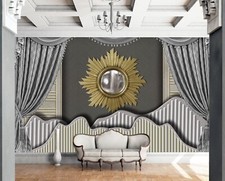 Tenda 3D Sfondo R2948 Carta da