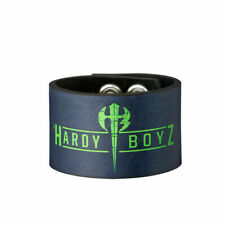 Bracciale Jeff Hardy reborn by fate in pelle NUOVO WWE autentico Natale
