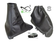 Cuffia Leva Cambio e Freno Per Jaguar X-Type 2001-2009 Pelle + Telaio