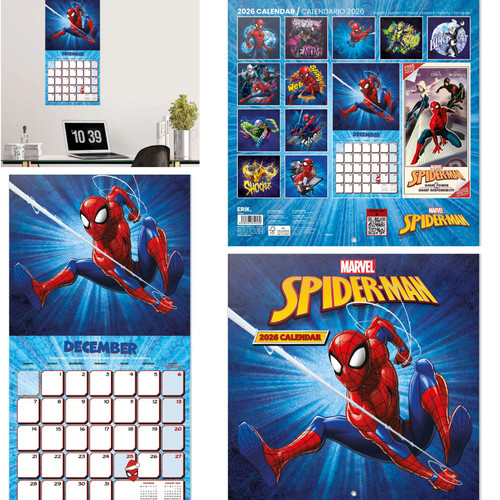 Calendario parete 2026 - calendario, da