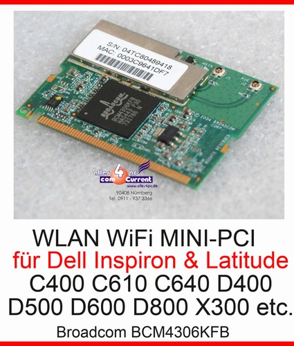 Mbit mini pci wlan - 54, scheda