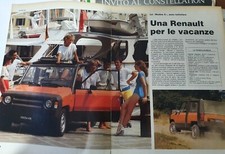 RENAULT RODEO 5 reportage - VECCHIA PUBBLICITA' ADVERT - QR