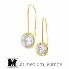 Orecchini pendenti oro giallo
