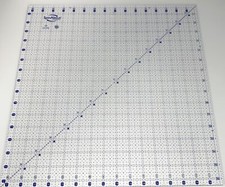 Righello trapuntato "Spin About" di Quiltcut 16,5" righello trapuntato quadrato NUOVO