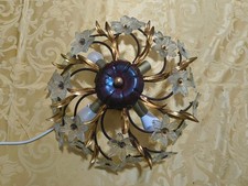 plafoniera in vetro di murano