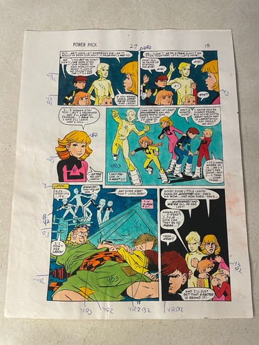 Power pack comic art guida - art,