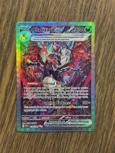 Charizard paf 234 091 carta - charizard,