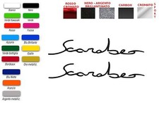 ADESIVI  SCRITTA SCARABEO