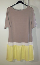 TEZENIS vestito beige avorio