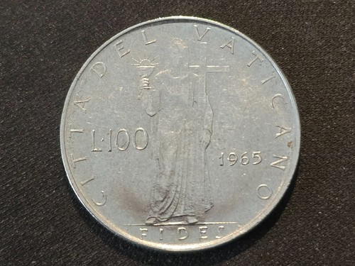 Vaticano 100 lire 1965