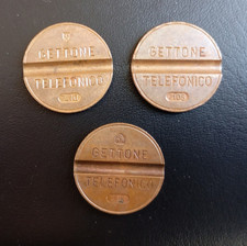 3 Gettoni telefonici Italia