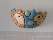 Plafoniera Thun estate pesce e tartaruga da collezione fuori produzione 30 cm