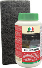 PULI FORNO 1KG + TAMPONE per FORNO Detergente Gel Disincrostante E Sgrassatore p