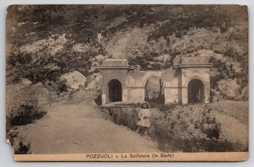 Pozzuoli solfatara stage - solfatara,