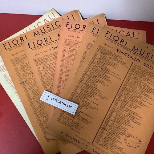 Lotto spartiti musicali - 6, “