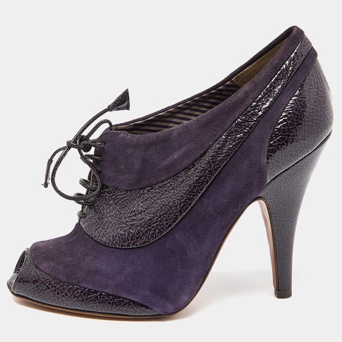 Stivaletti moschino viola - moschino,