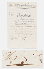 Documento Napoleone Bonaparte