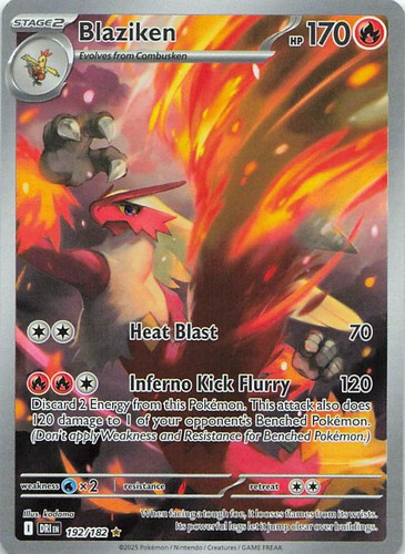 Blaziken 192 182 - 192/182, illustration