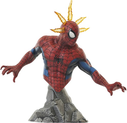 Busto spider man dei - busto, spider-man