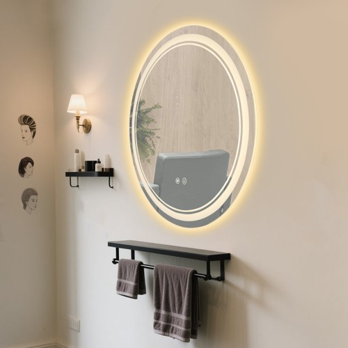 Specchio led parete bagno - led, da