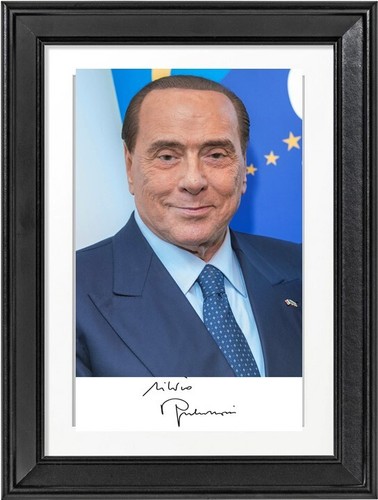 Silvio berlusconi autografo - silvio,