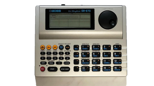 Boss roland 670 rhythm - boss,