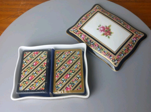 Scatola carte vintage - scatola,