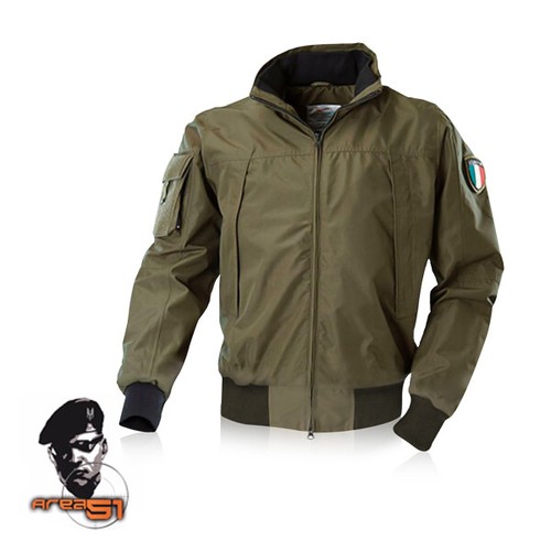 Bomber estivo verde militare - bomber,
