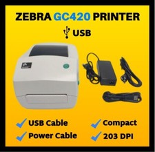 Zebra GC420T Barcode Label