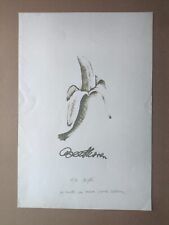 Fabio De Poli - Incisione originale - Numerata 19/31 firmata con dedica