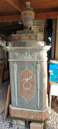 Antica stufa maiolica - in,
