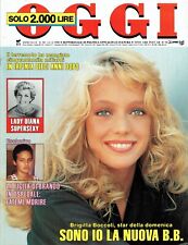 OGGI 1990/50=BOCCOLI=ISABELLA ROSSELLINI=JOVANOTTI=GLORIA GUIDA=RAUL GARDINI=