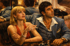 Pacino & Pfeiffer Scarface