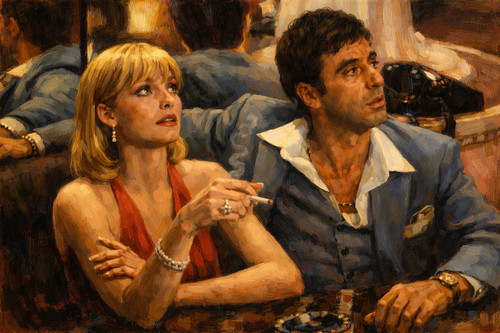 Pacino pfeiffer scarface - pfeiffer,