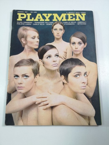 Playmen anno agosto 1967 con - agosto,