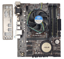 ASUS H97M-E MOTHERBOARD W/