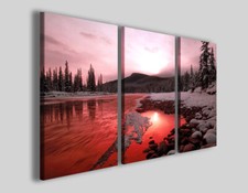 Quadri paesaggi innevati Bow