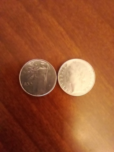 100 lire minerva piccole - minerva, 1991