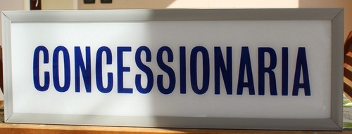 Concessionaria insegna - , da