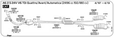 MARMITTA POSTERIORE PER AUDI