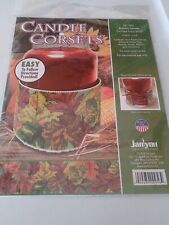 Janlynn Candela Corsetti Autunno Foglie Contate Punto Croce Kit Plastica Tela Nuovo