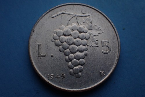 Italia lire 1949 vedi - 5,