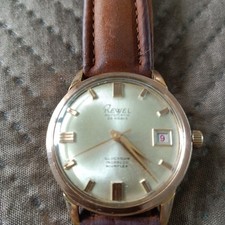 Orologio rewel Automatico Incaflex Placcato Oro Eta 2472