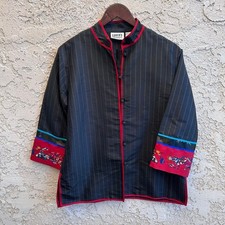 Giacca Mandarino Seta Vintage